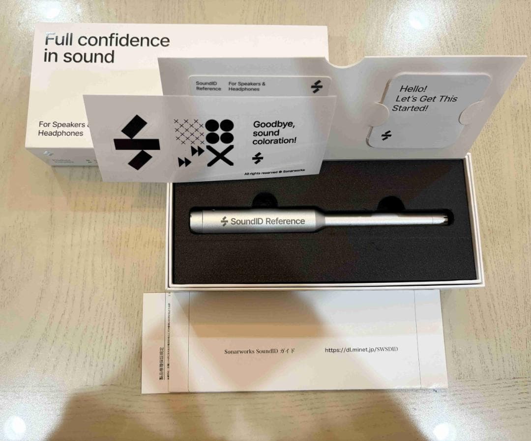 Sonarworks SoundID Reference 測定マイク付属