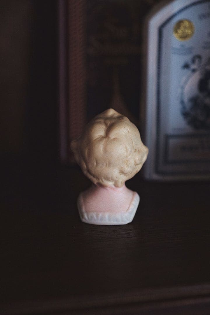 アンティーク チャイナヘッドドール パリアンドール ビスクドール ドールハウス