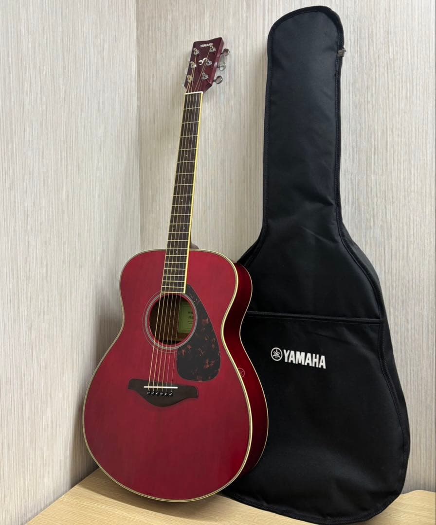 【美品】ヤマハFS820ルビーレッド アコースティックギター