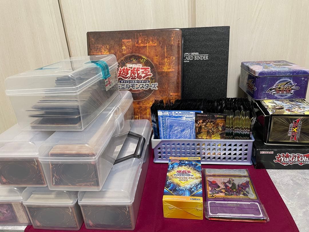 遊戯王カード　まとめ売り①　押入れ　未開封パック　初期