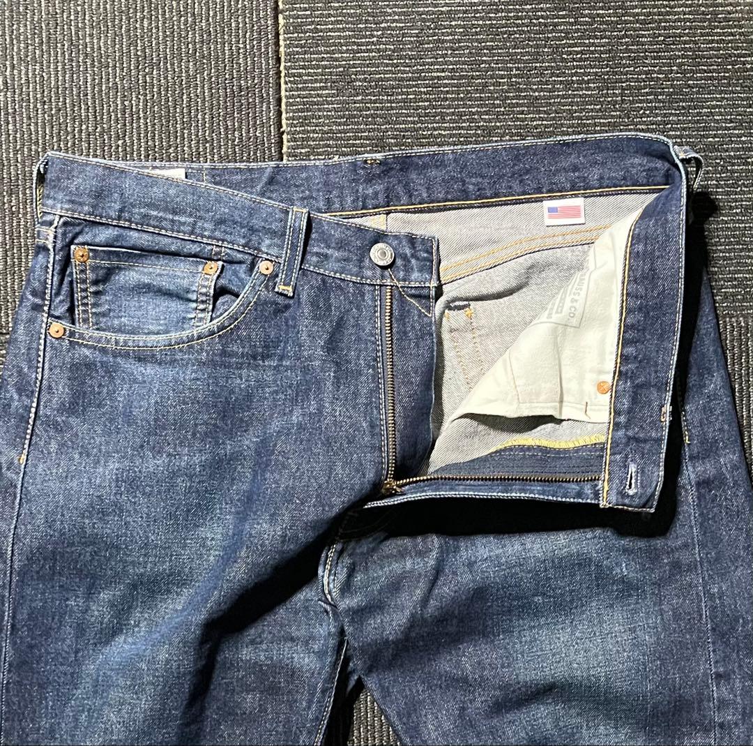 【USA製】 Levi’s 505 セルビッジ ビッグE 赤耳 36