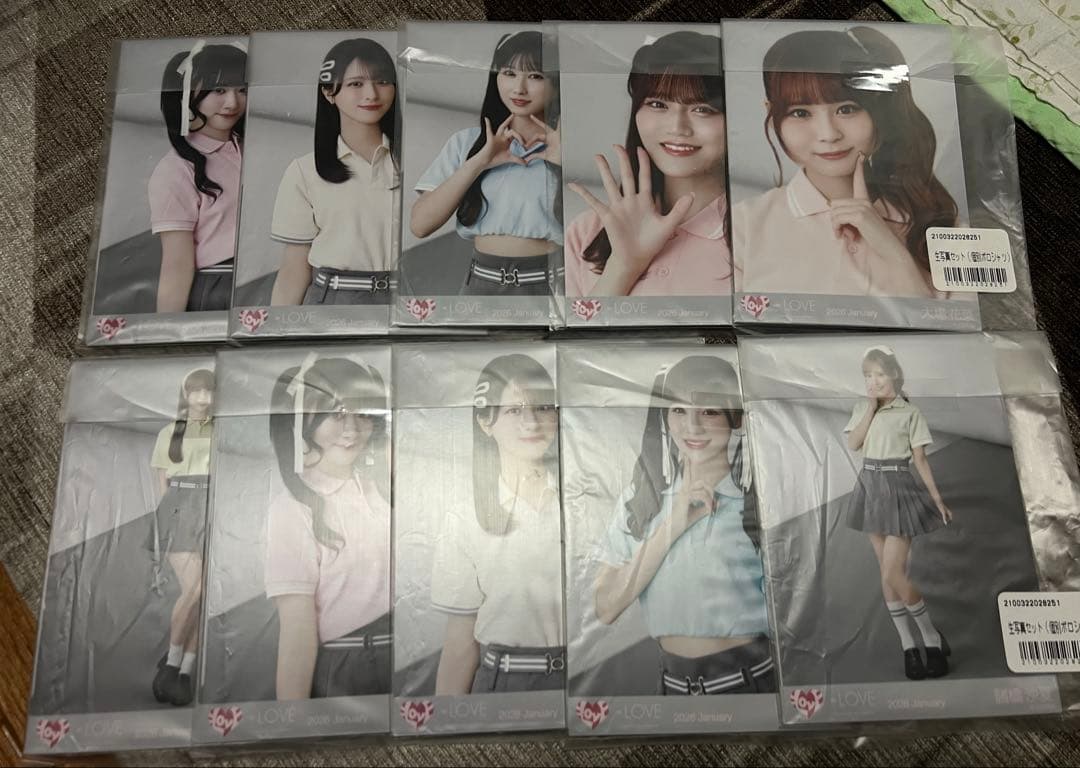 イコラブ 生写真 ポロシャツ 未開封 10パック