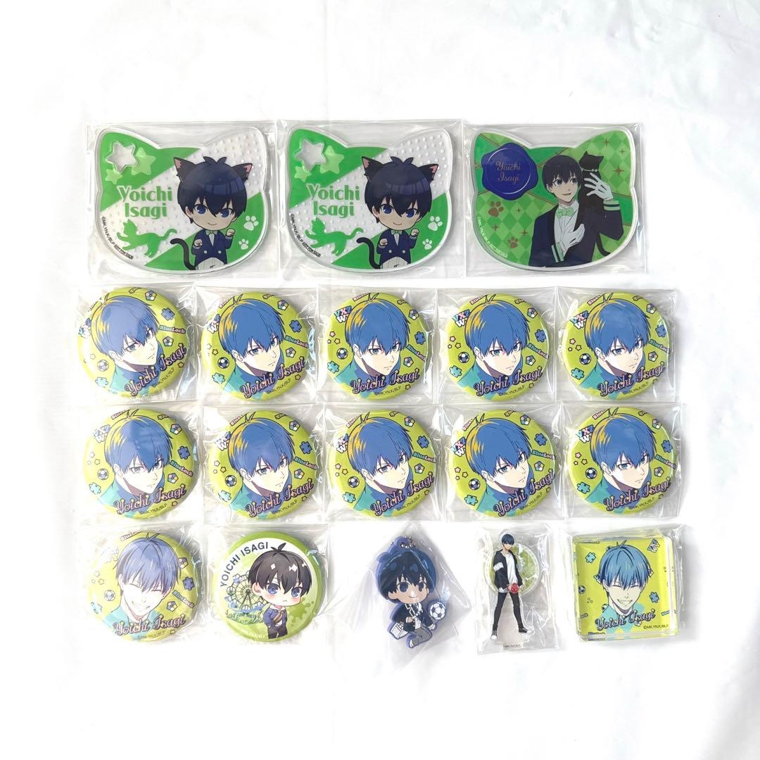 ブルーロック 潔世一 缶バッジ ナンジャタウン コースター アクスタ アクブロ