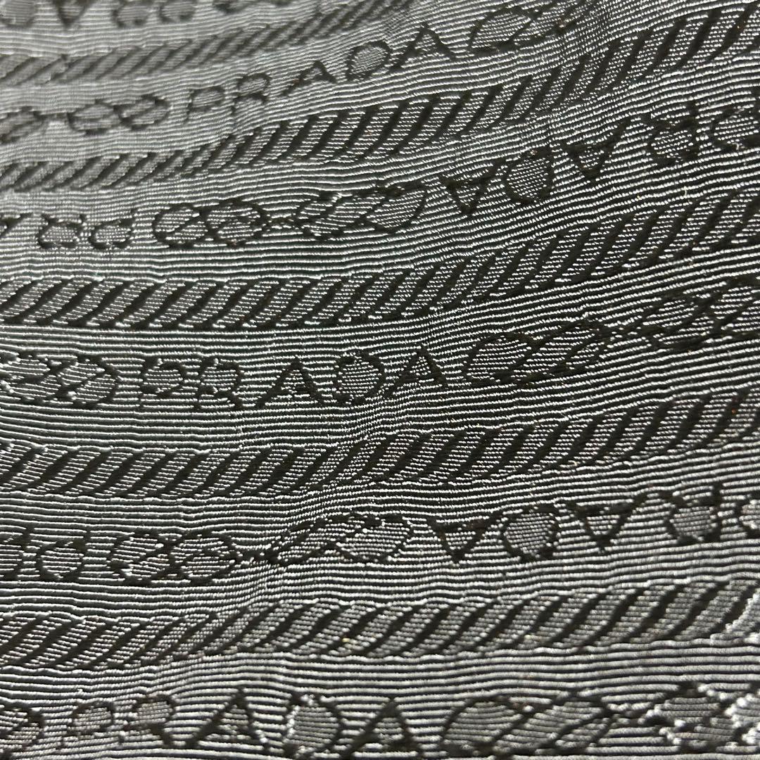 人気❣️PRADA プラダ ナイロン ハンドバッグ 三角ロゴ テスート　ブラック