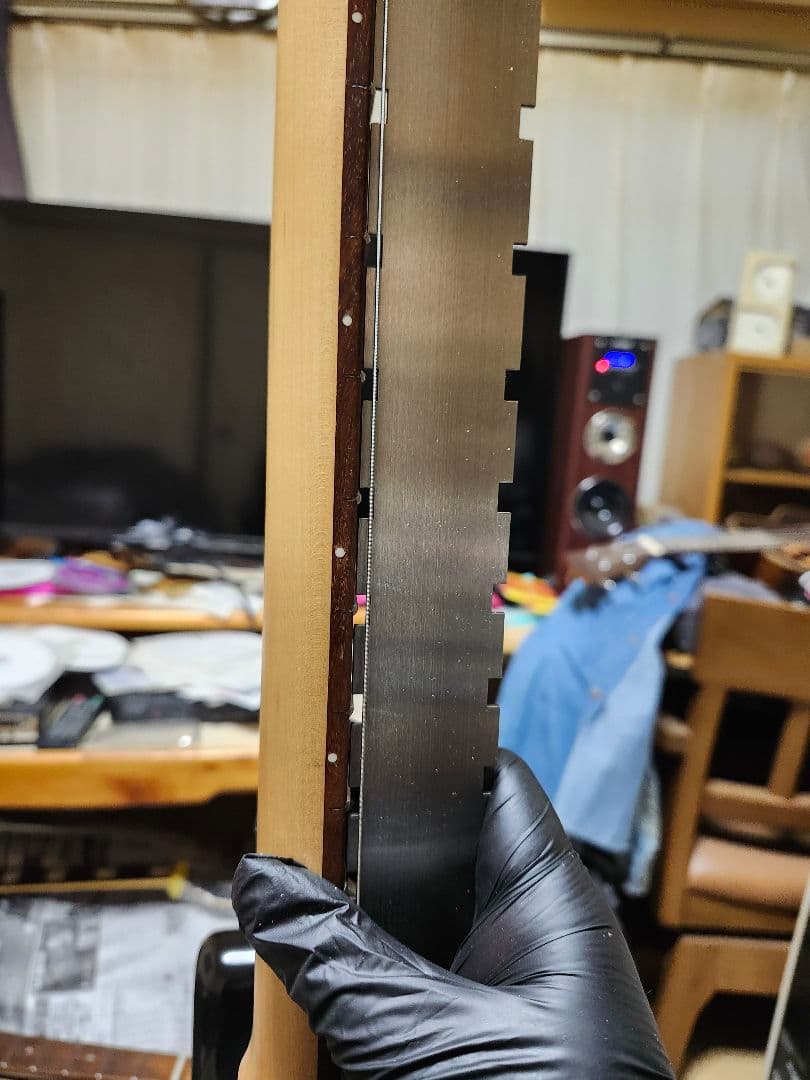 分解洗浄整備調整済み SELDER strat type black SSH