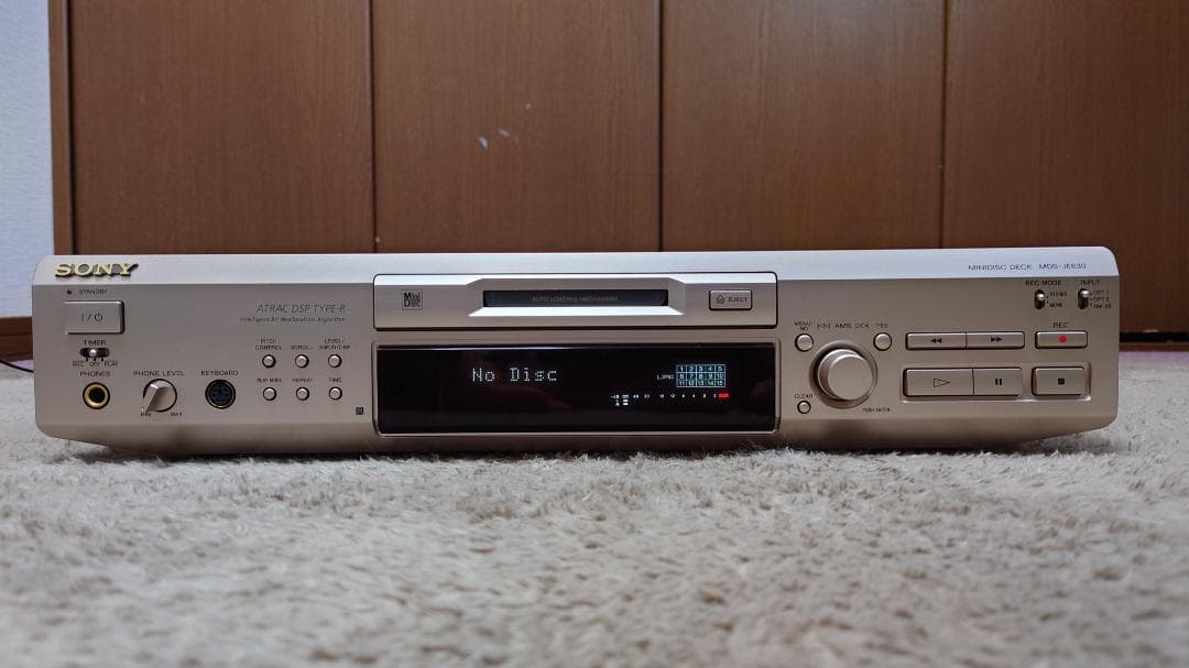 SONY ソニー MDS-JE630 MDプレーヤー ジャンク品
