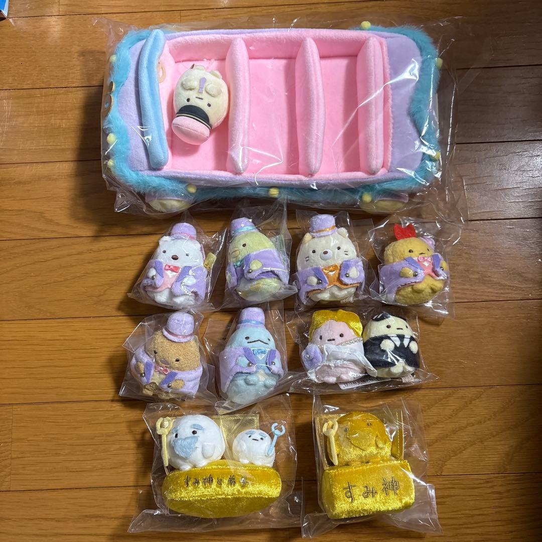 すみっコぐらし　すみっコぐらし展　10th シーンぬいぐるみ　てのりぬいぐるみ