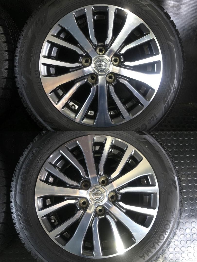 日産純正 C26 セレナ 後期 22年製 国産スタッドレス 195/60R16