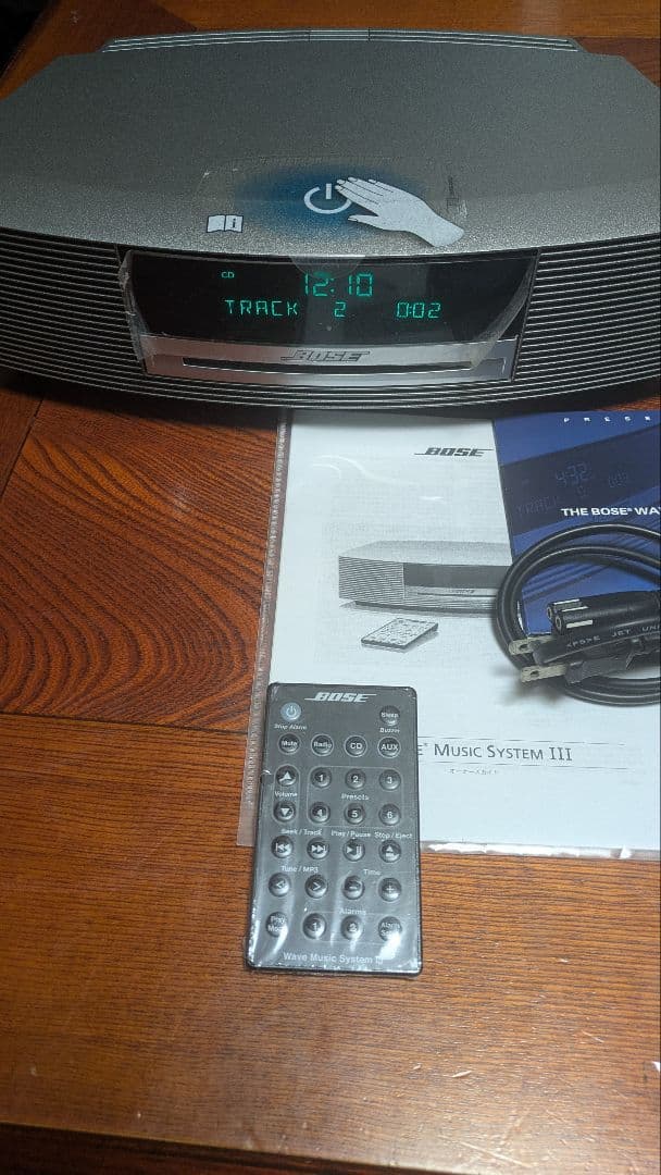 BOSE Wave Music System Ⅲ完動品ワイドFM純正リモコン色々