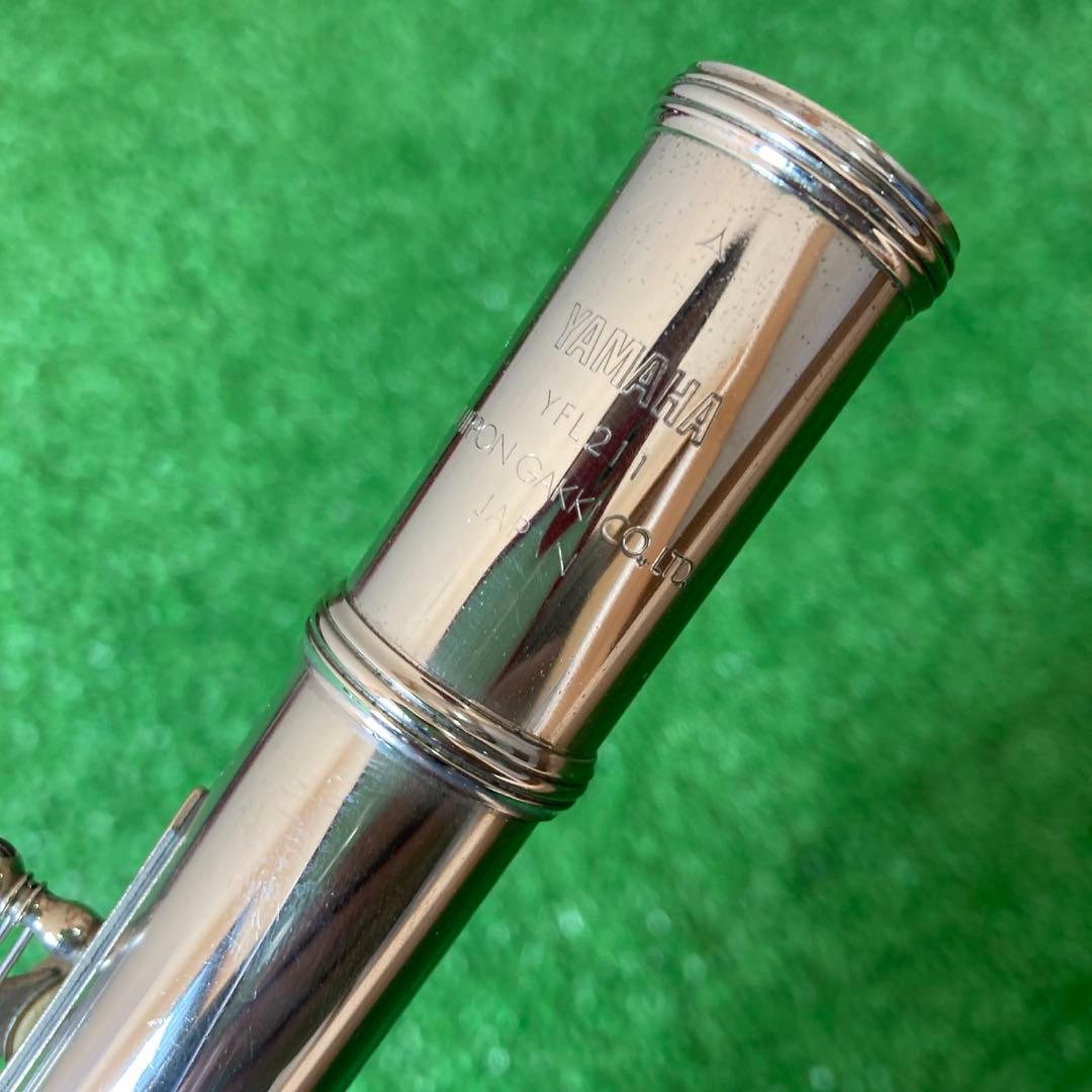 YAMAHA ヤマハ フルート　YFL211 Eメカ付き