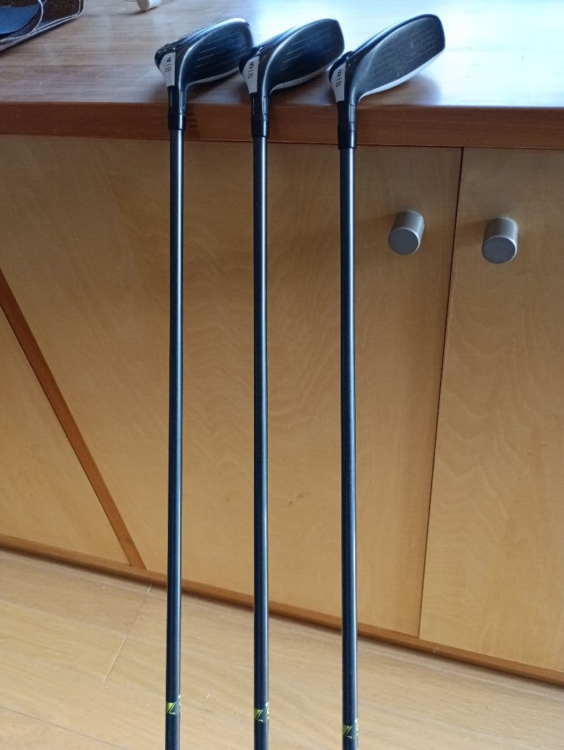 名作M2レスキュー4〜5番〜6番3本セットフレックスS純正ヘッドカバー付おまけ付