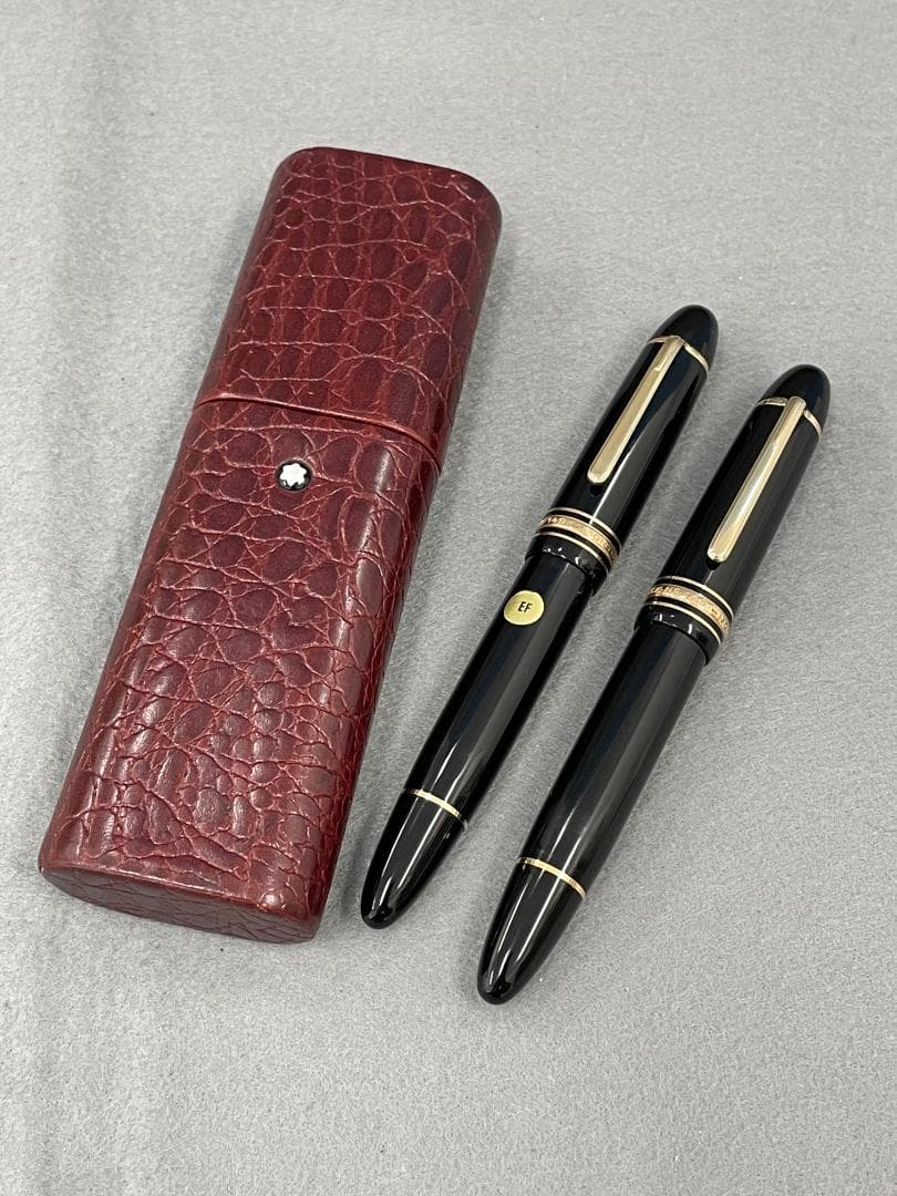 Montblanc 149 なで肩18C, 18K 極太:BB ケース セット