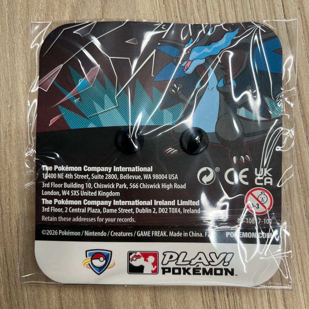 ポケモン　メガリザードンX ピンズ 　EUIC2026限定 　ロンドン