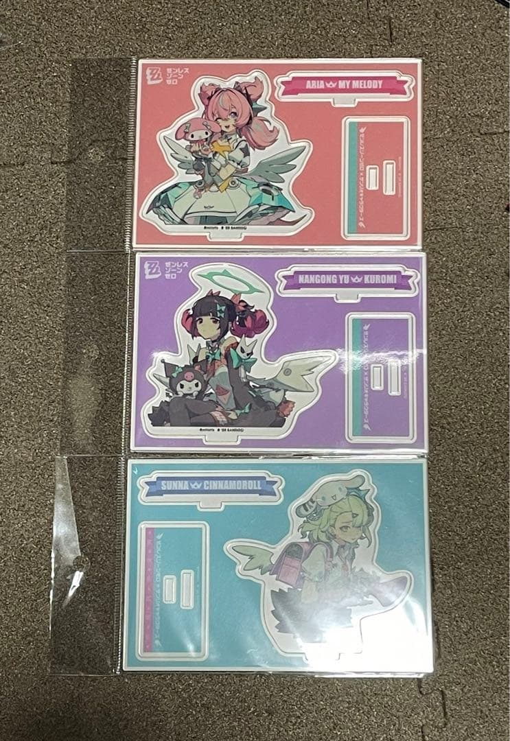 ゼンゼロ ゼンレスゾーンゼロ アニメイト アクリルスタンド 3種セット