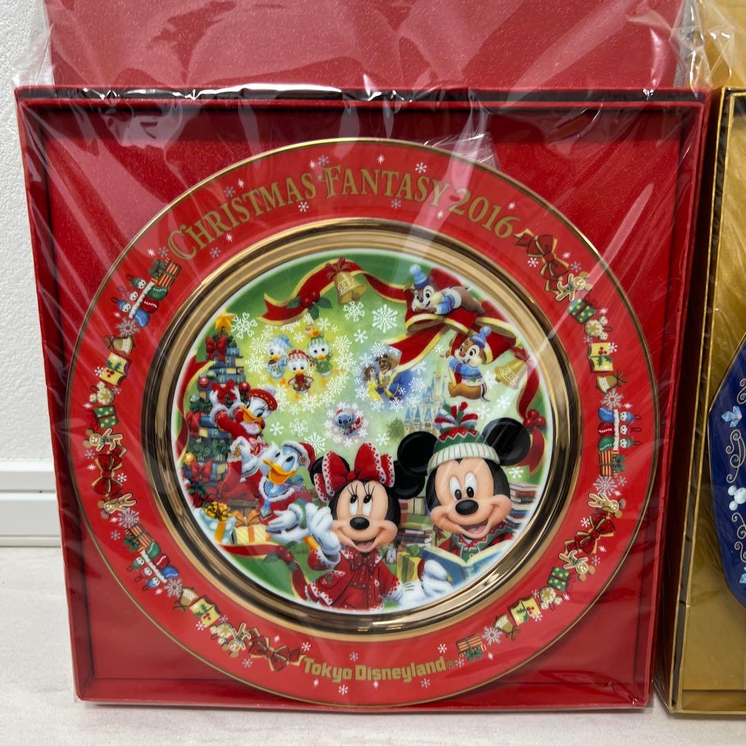 東京ディズニー クリスマスプレートセット　2016