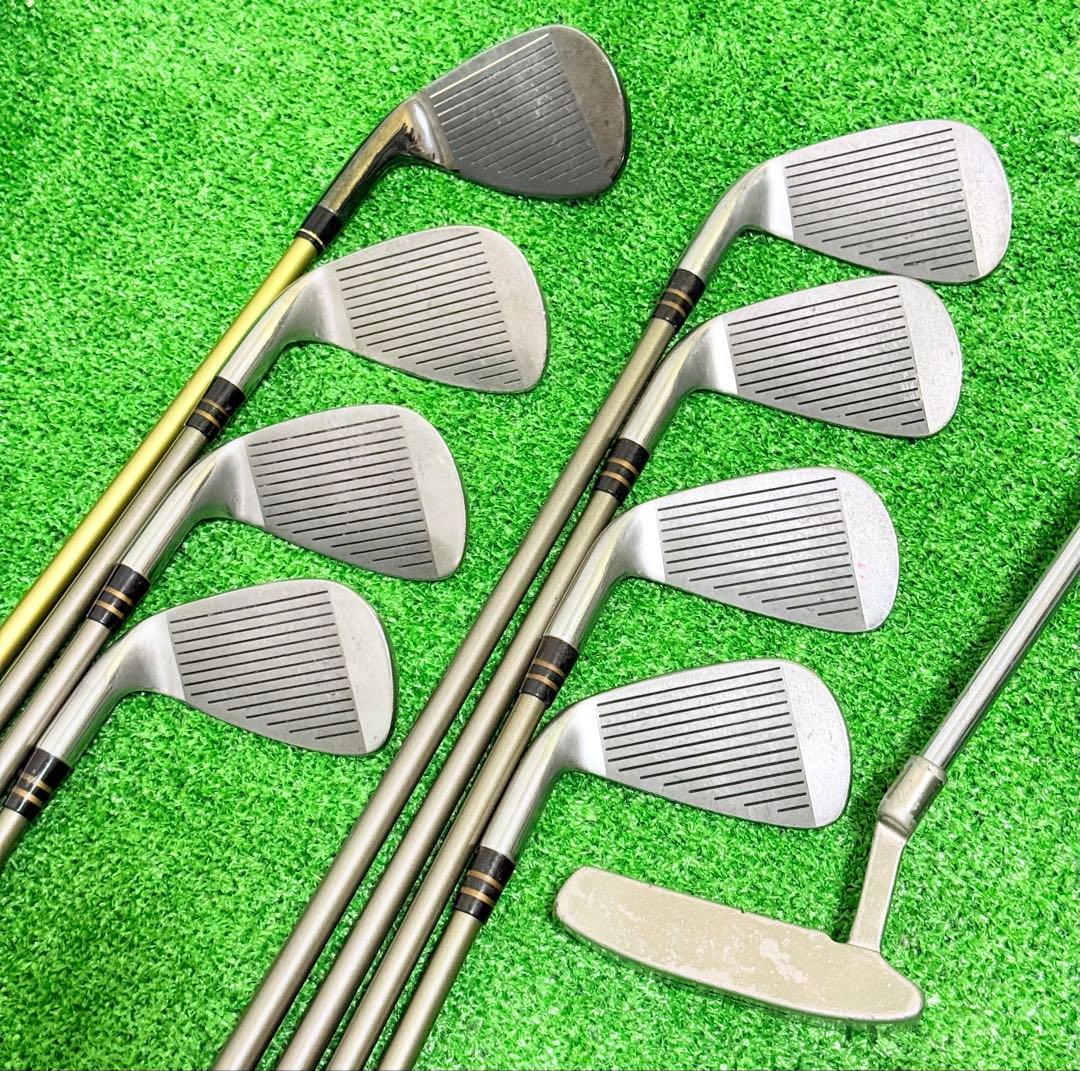 ヨネックス プーマ 初心者 メンズ ゴルフクラブセット フルセット 一式 セット