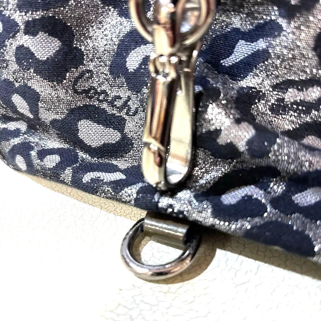 COACH 3WAY ハンドバッグ ショルダーバッグ レオパード柄