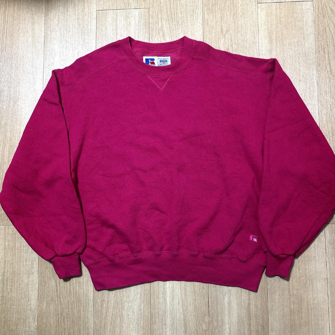 c*y様 USA製 RUSSELL ATHLETIC L スウェット ピンク ト