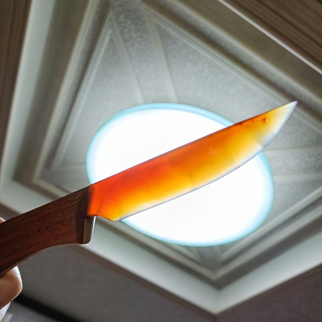 輝石工房　精霊石の箱庭　北林竹二 氏作 精霊石の御守り刀