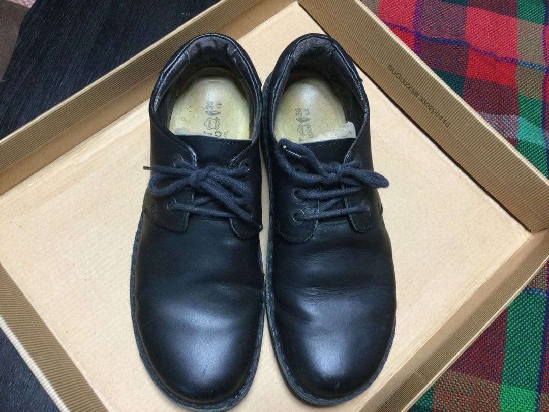 NAOT ブラックレザー ローファー39