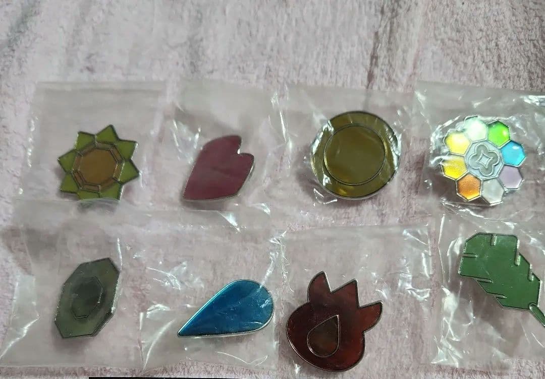 ポケモン ジムバッジ カントー編 ポケットモンスター 全8種類 初代