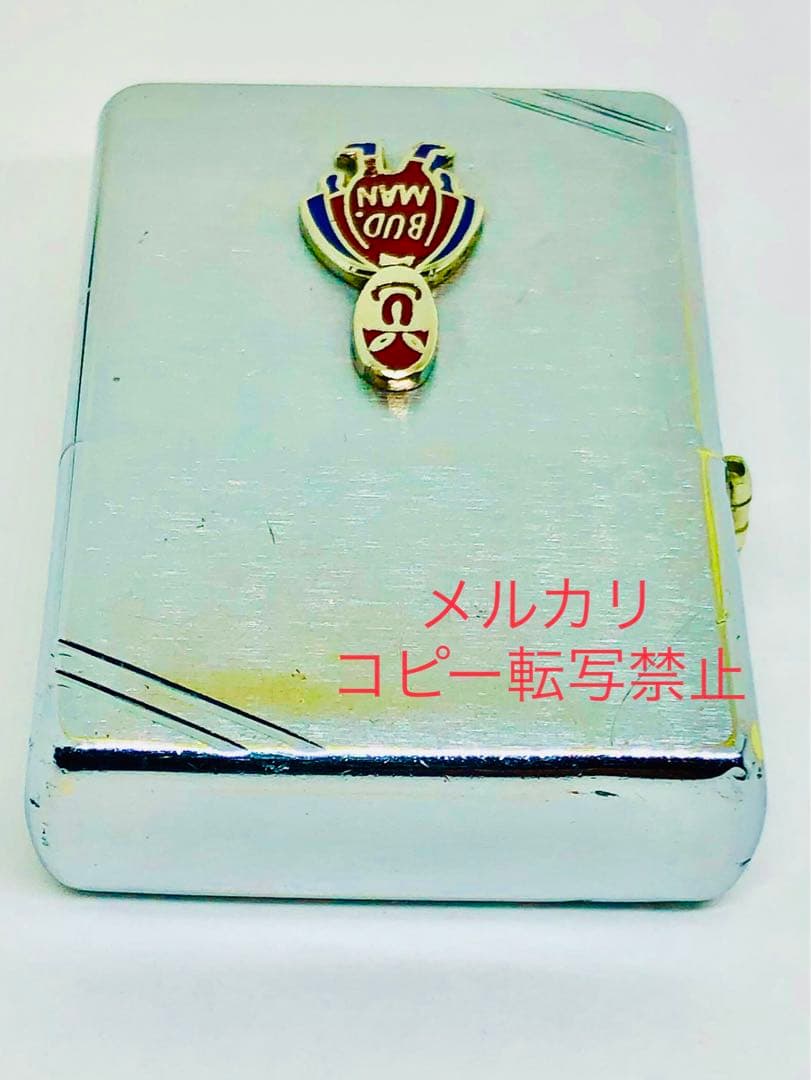 超レア！kingビール・バド怪人BAD.MANキャラクターzippo