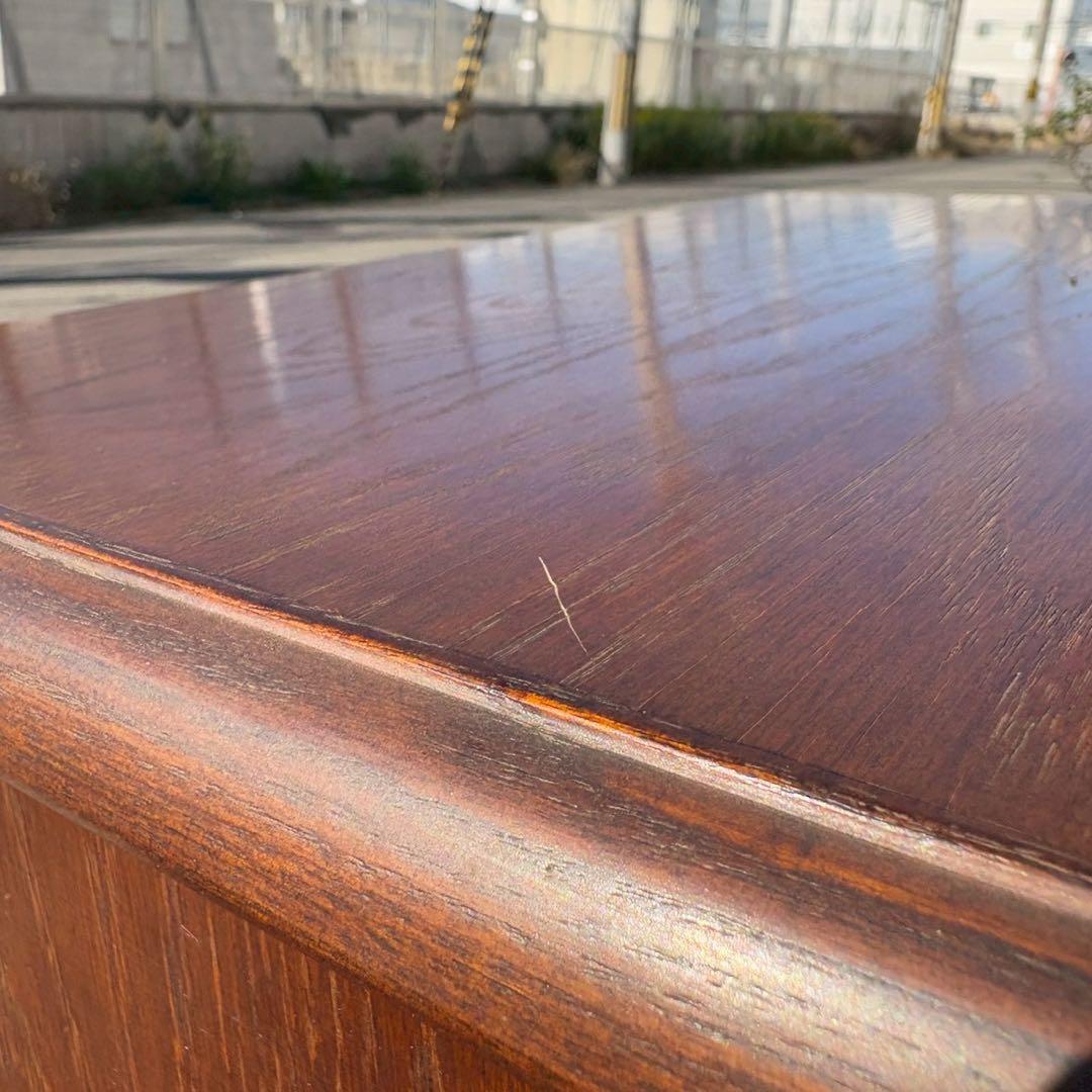 越後民芸家具 ナラ材 ハイチェスト　ヨーロピアンスタイル