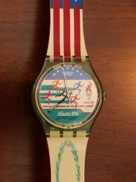 SWATCH アトランタ 1996 オリンピック 限定 腕時計★リオ・東京