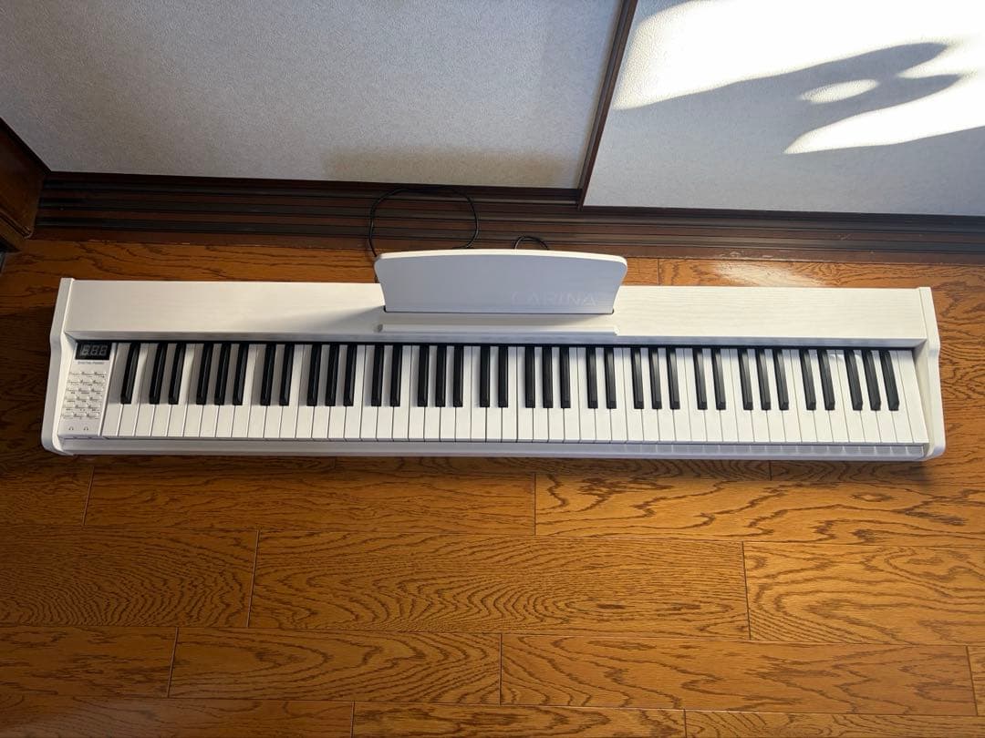 【美品】carina電子ピアノ 88鍵盤　本体