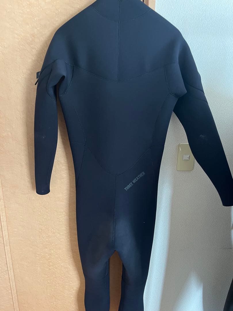 スリーウェザー　フルスーツ ブラック L-Rサイズ　3mm2mm
