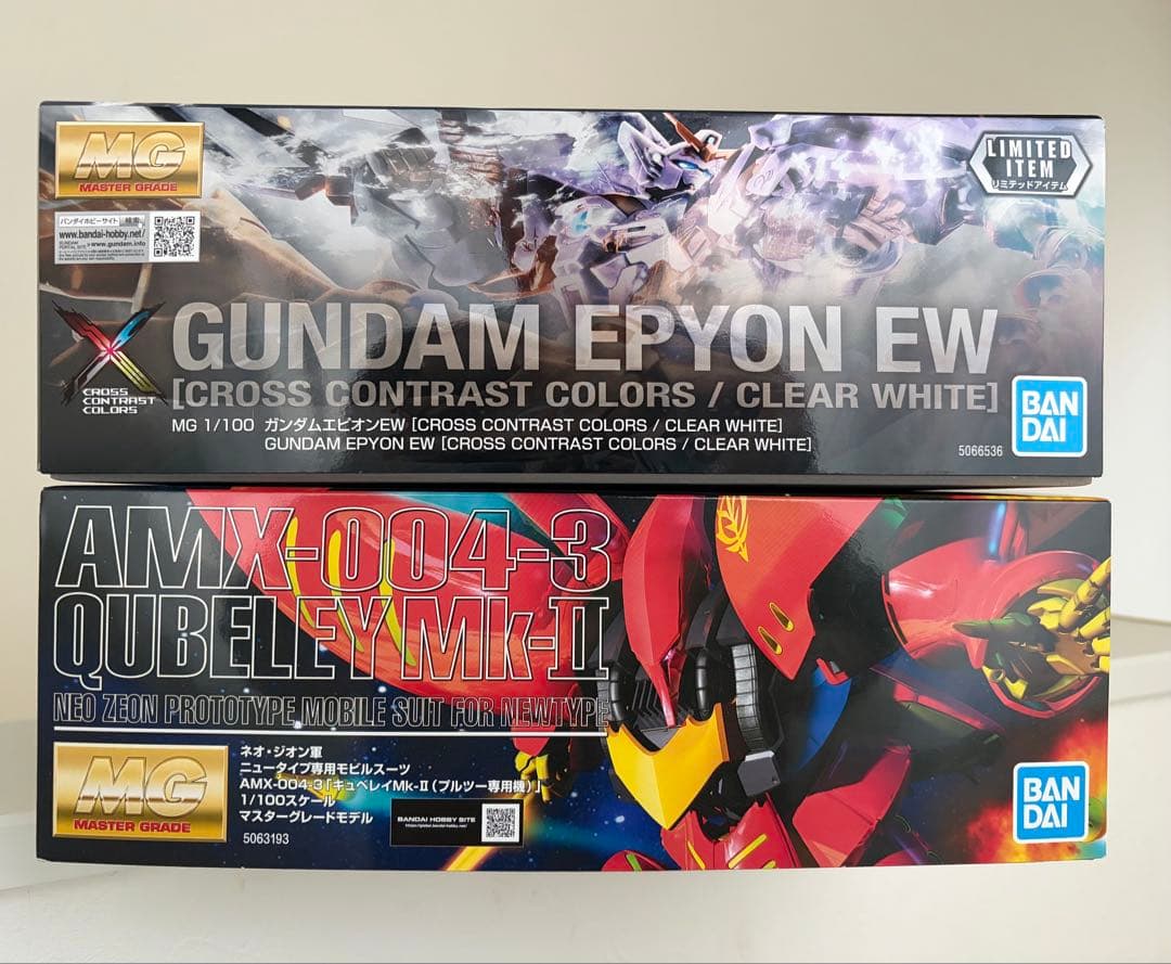 MG キュベレイMk-II&MGガンダムエピオン[クロスコンストラストカラーズ]