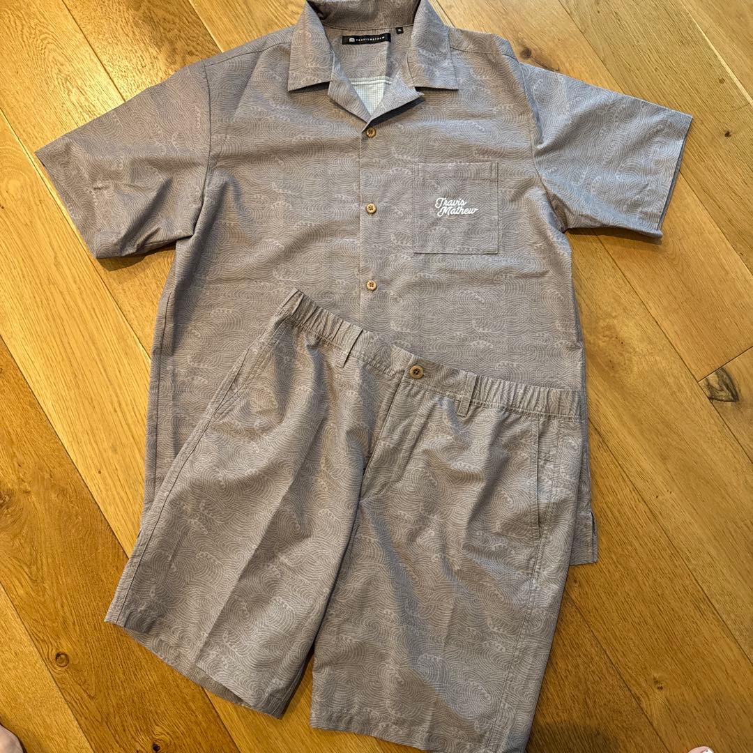 トラヴィスマシュー 半袖 ゴルフ / 7AL031 パンツ　セットアップ