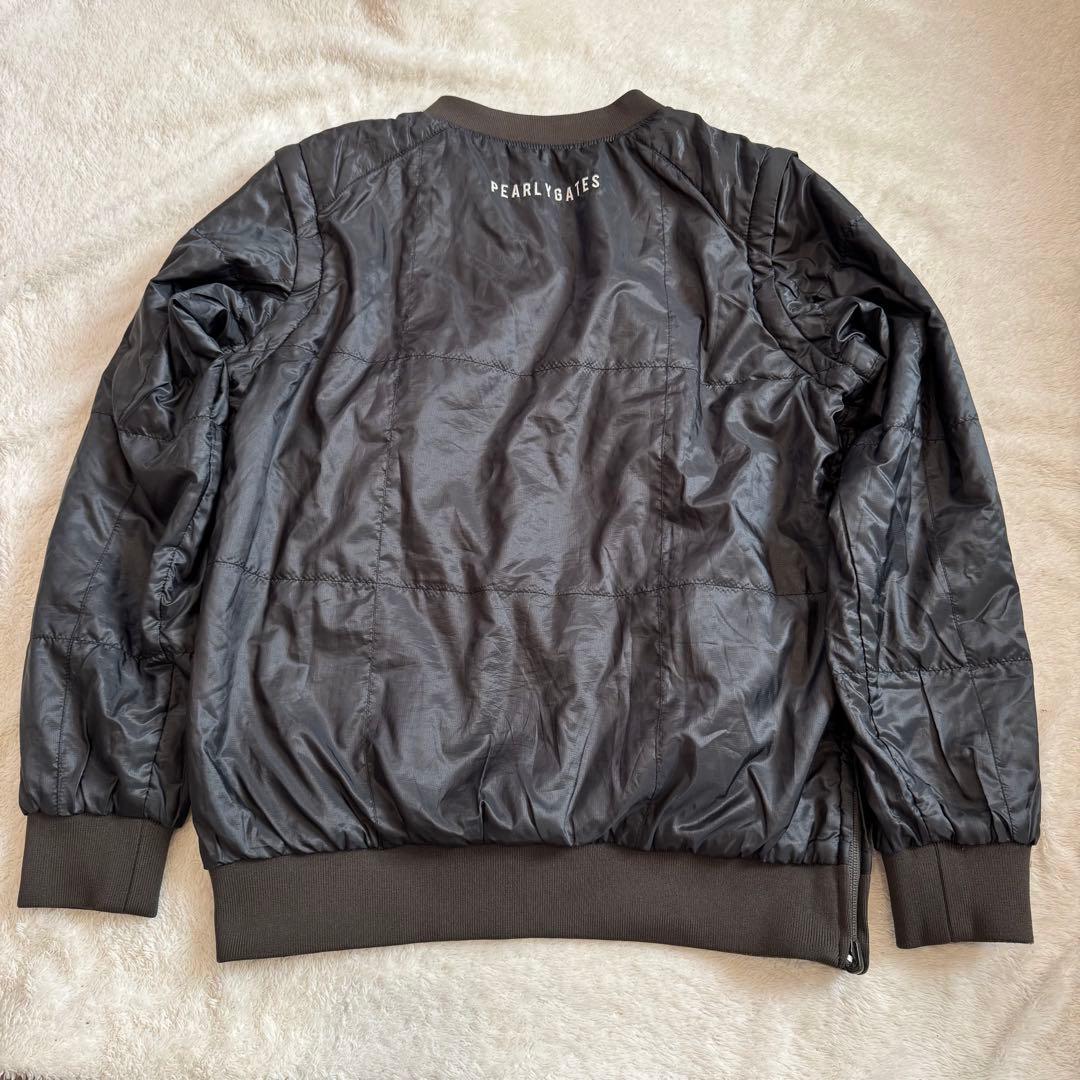 【パーリーゲイツ】美品　スニードジャケット　カーキ　ブラック　サイズ 3