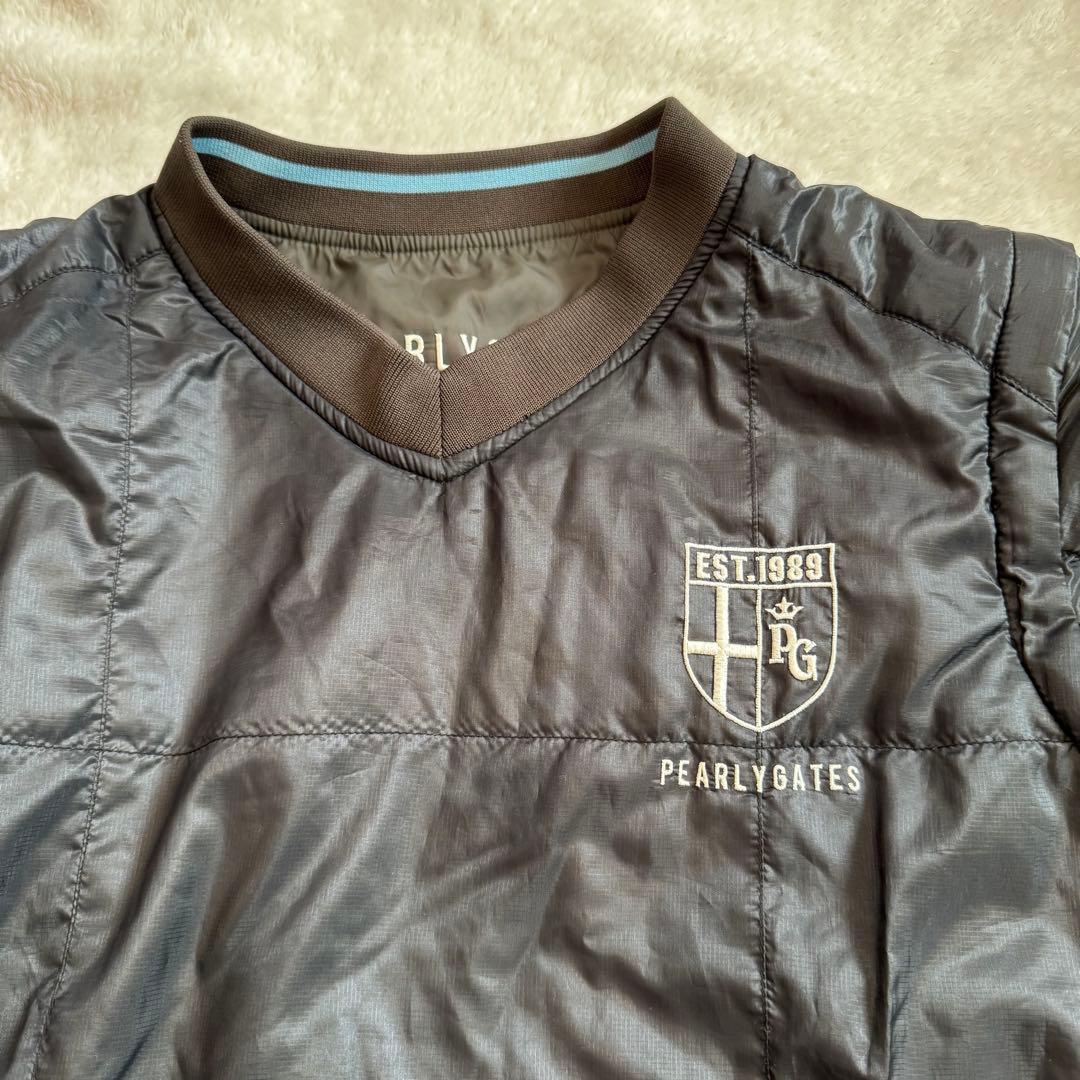 【パーリーゲイツ】美品　スニードジャケット　カーキ　ブラック　サイズ 3