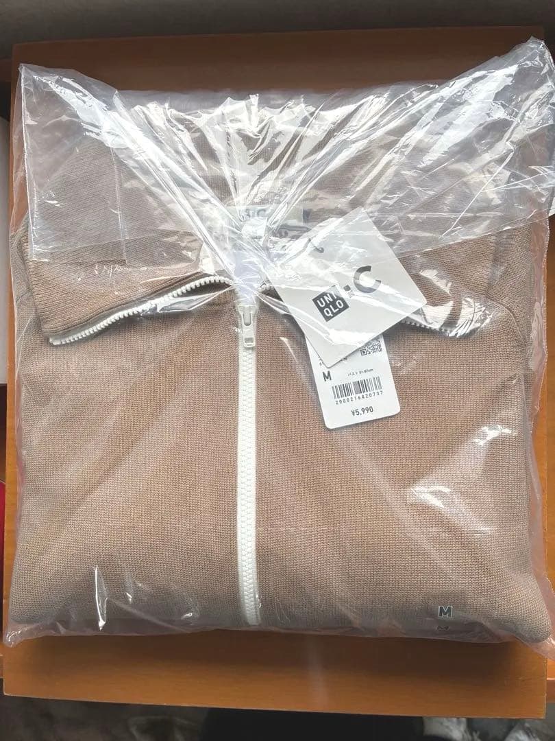 UNIQLO C ミラノリブフルジップカーディガンM