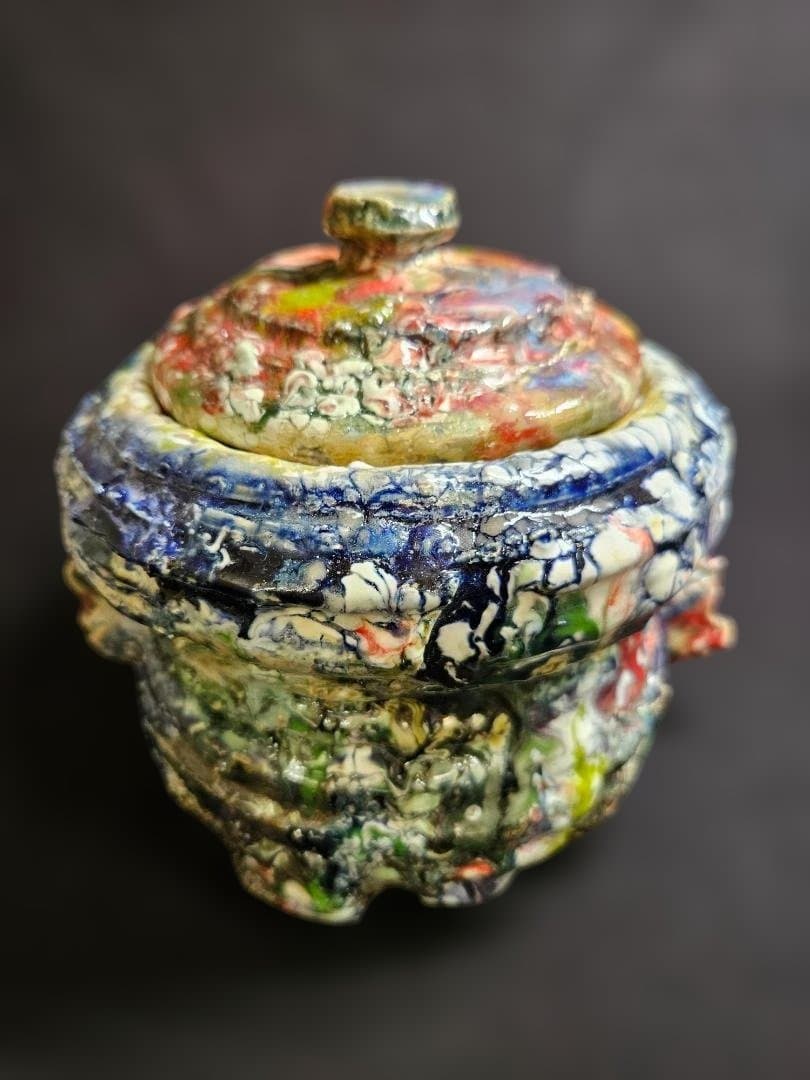 水指　マルチカラー