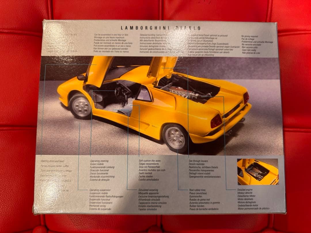 1/24 Italeri /Testors ディアブロ 未組立品'90年代製