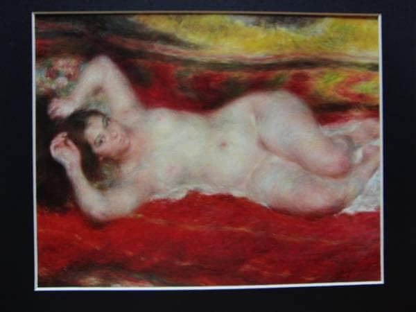 伊藤　清永、爽節、希少画集画、新品額装付