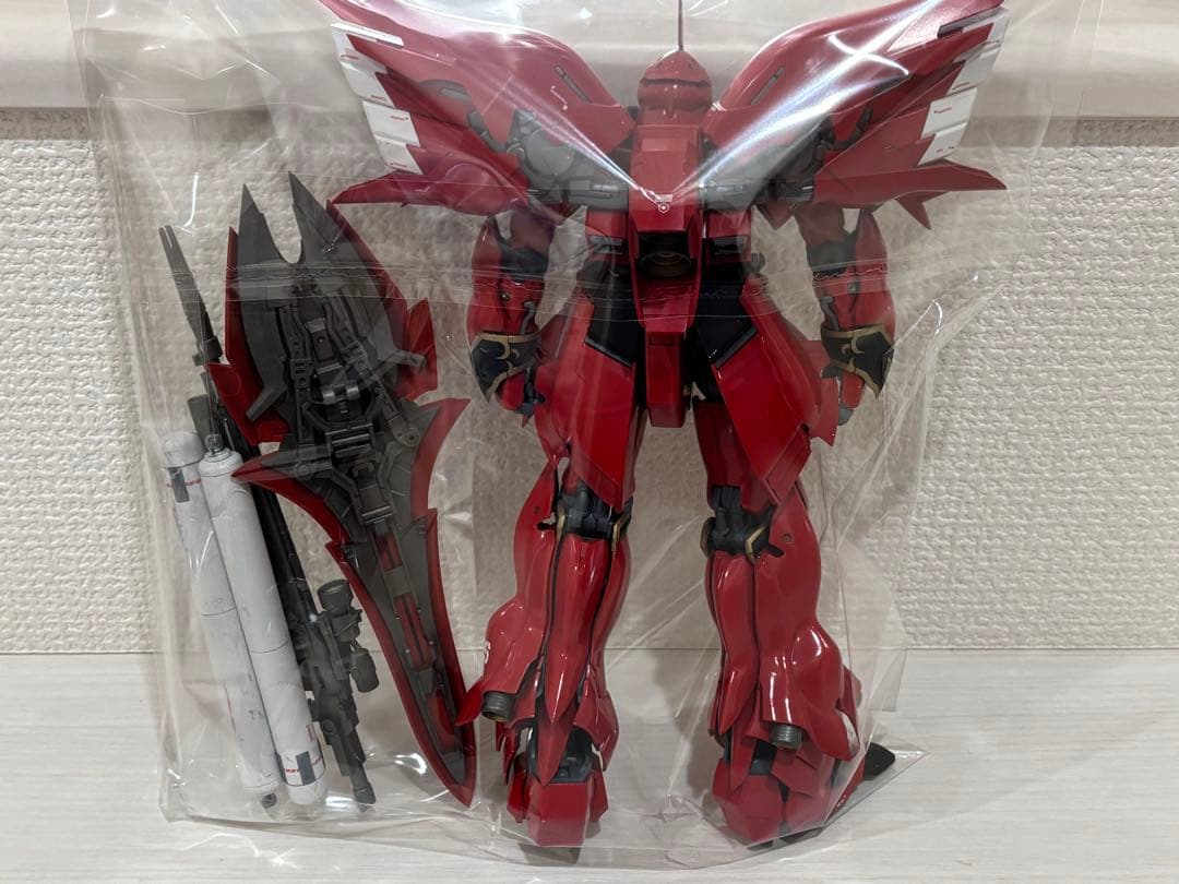 ①ジャンクプラモデル ガンプラ ロボット系・ガンダムザガン MGシナンジュ 他