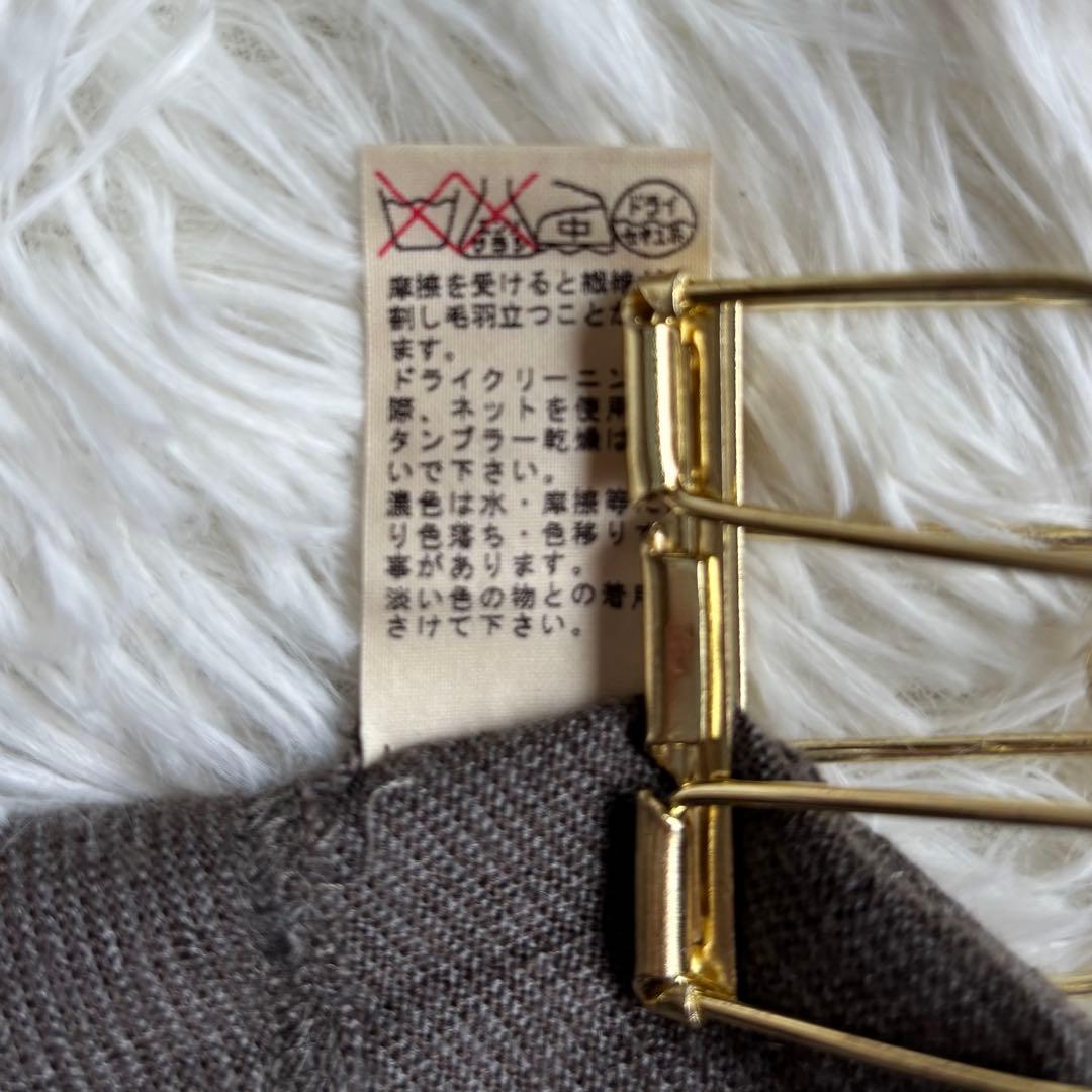 高級感✨ ヨーガンレール ウール シルク カシミヤ タートルネック ワンピース