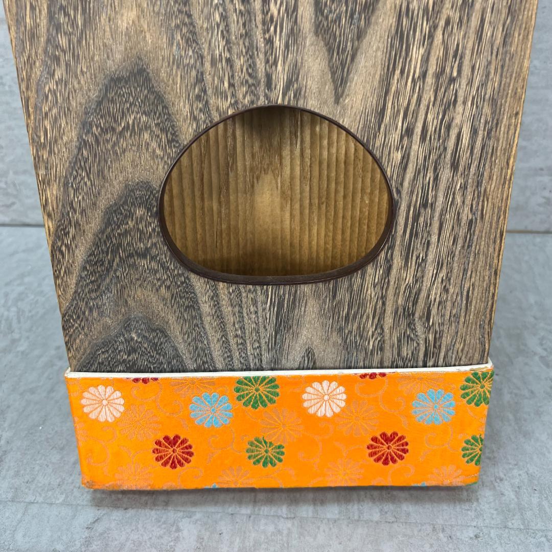 短琴　約5尺　13弦　筝　すだれ彫り　オレンジ装飾　琴柱　爪　和楽器　弦楽器