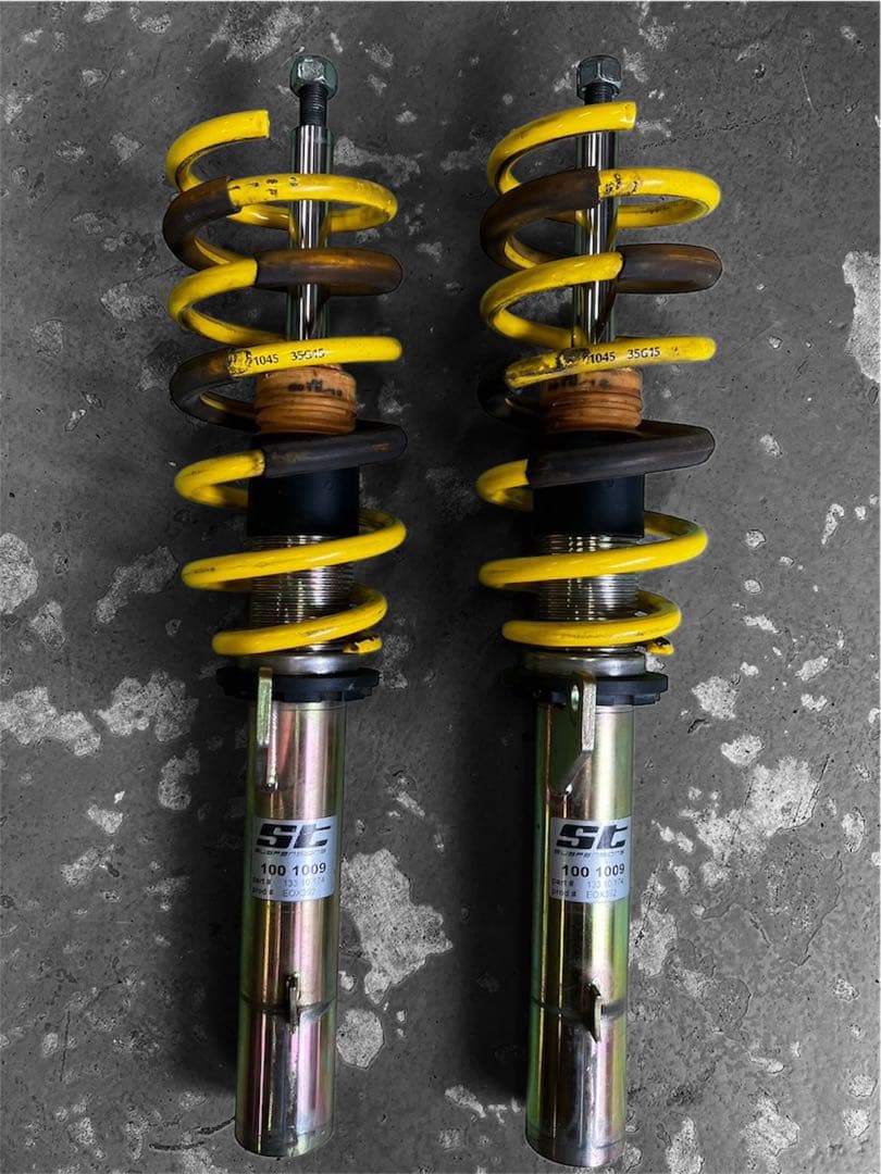 ST 車高調　ゴルフ7.5ヴァリアント 100 1009 フロント2本セット