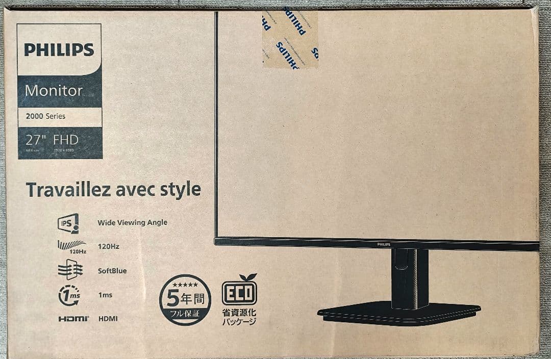 モ*ち様 □新品_Philips 27E1N2100 27インチ FHDモニター