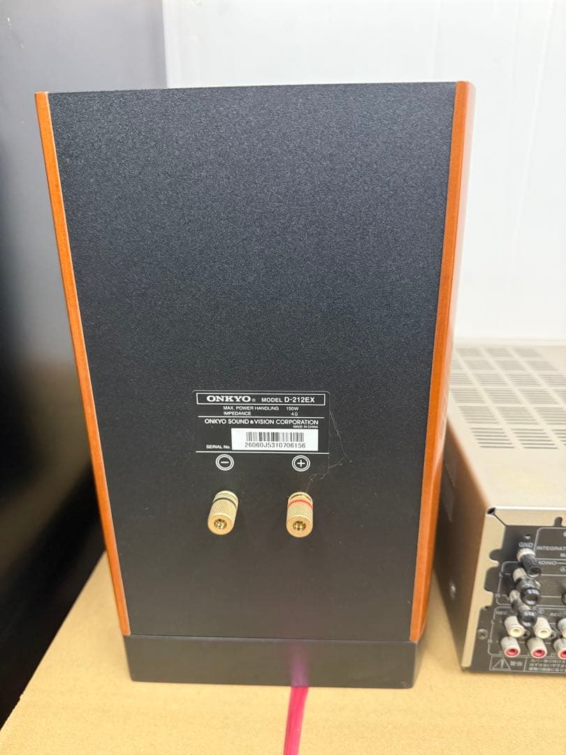 【ONKYO】アンプ A-922M ＋ スピーカー D-212EX ペア セット