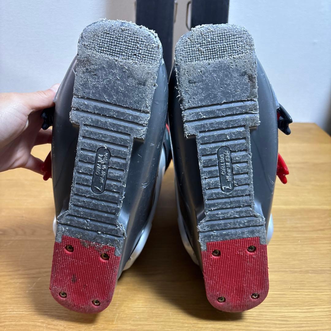 メンズ　ショートスキー　ファンスキーセット　26cm ブーツ　nishizawa