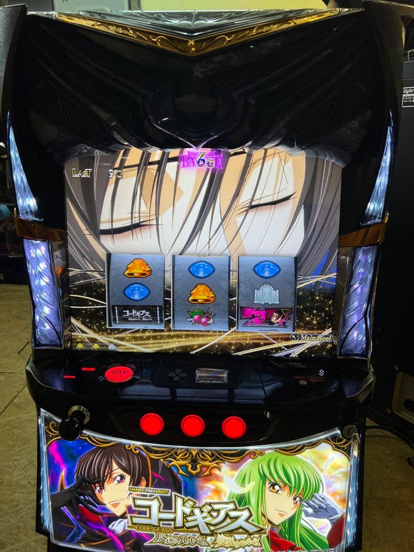 スマスロ実機　コードギアス　反逆のルルーシュ　復活のルルーシュ　データ対応
