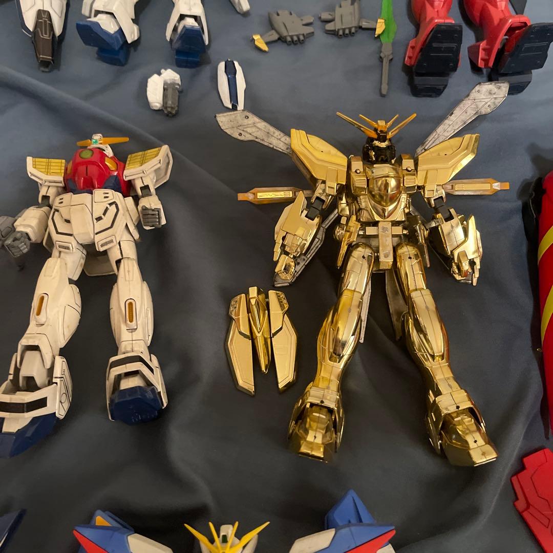 Gガンダム〜ガンダムX 1/100 プラモデル　ジャンク