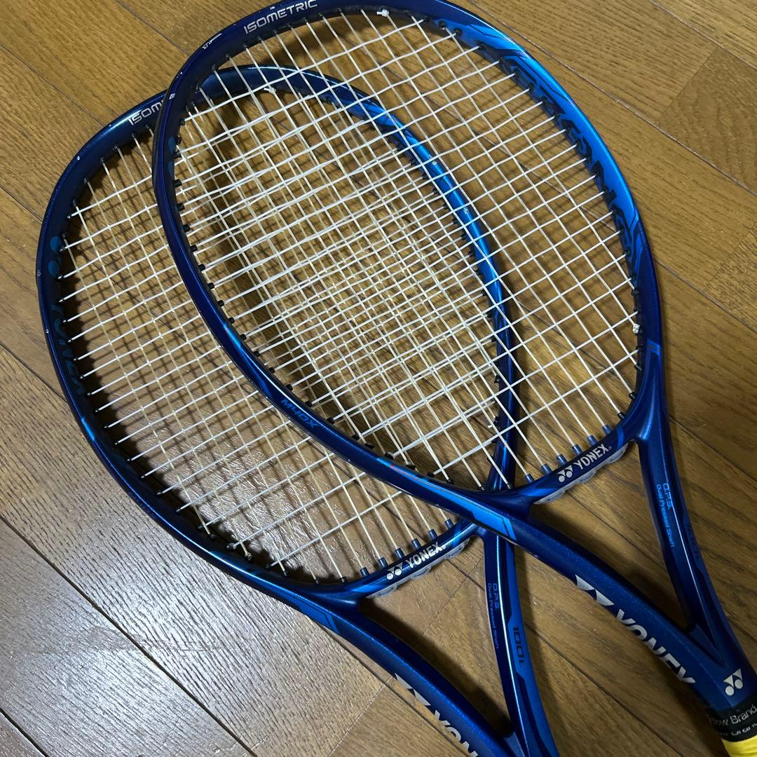 ヨネックス硬式テニスラケット　2本 E ZONE100L G2 イーゾーン