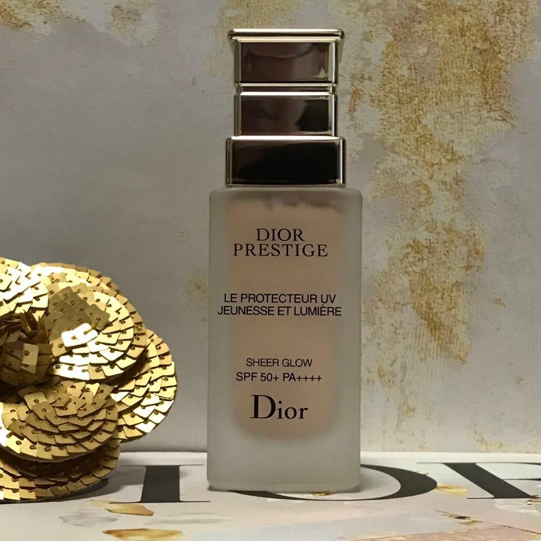 未使用に近い☆プレステージ☆ホワイト ル プロテクターUVルミエールシアーグロー