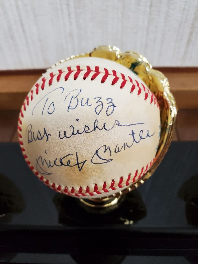 【超希少】★ミッキー・マントル直筆サインボール(ヤンキース)★